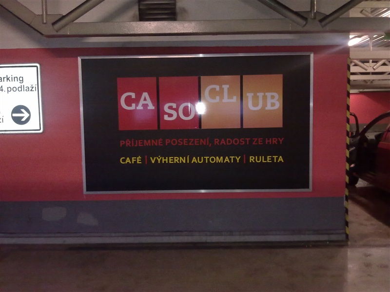 reklamní tabule Casoclub