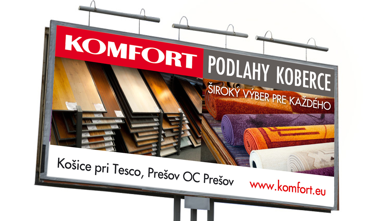 billboard reklama komfort